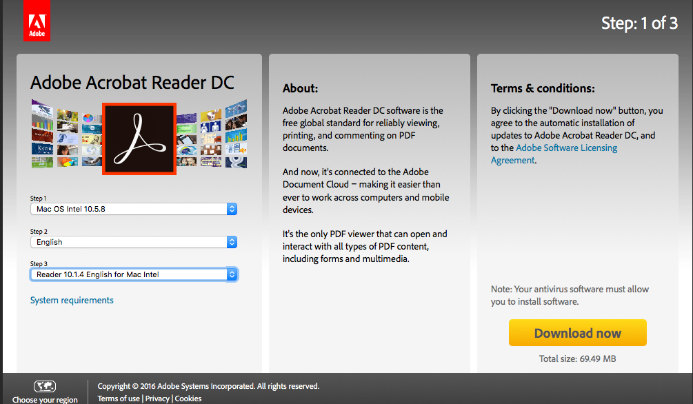 Adobe reader for mac os x yosemite download windows